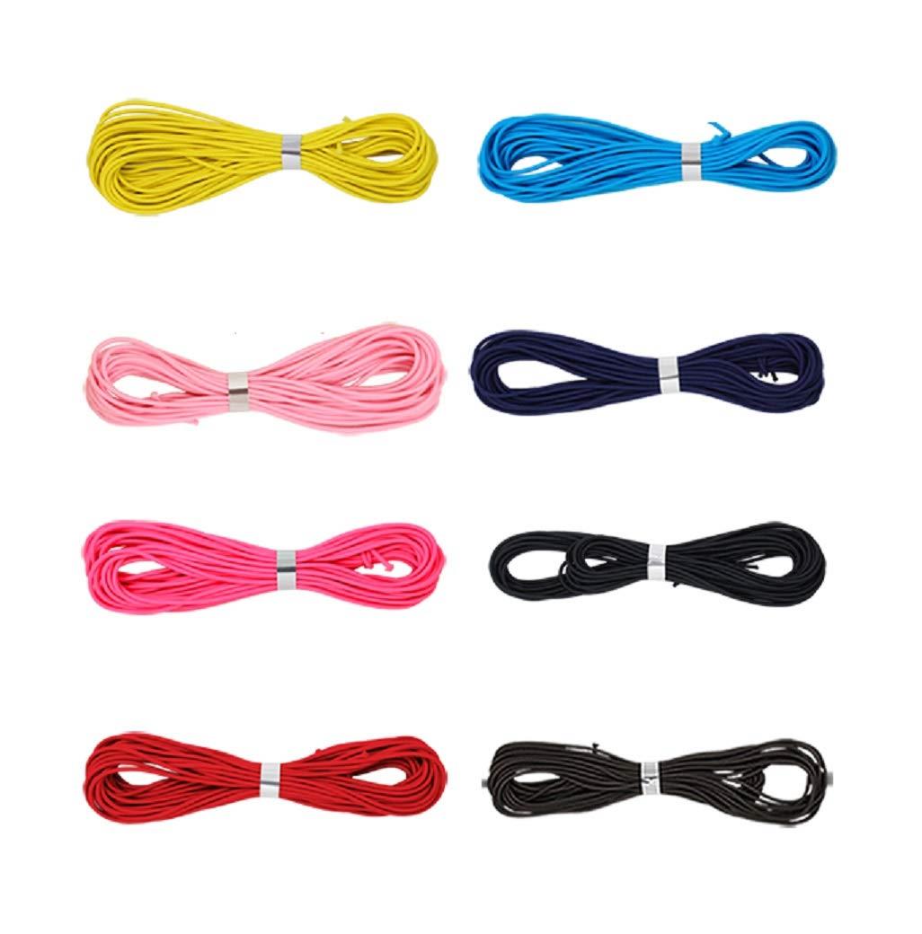 スズラン 切り口が気にならない業務用カラーゴム10m 薄ピンク