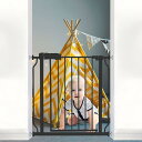 エルフ ベビー(Fairy Baby) ベビーゲート 階段上 ペットゲート ベビーフェンス 突っ張り式 オートクローズ機能 ビデオ付き 扉開閉式 赤ちゃん ゲー...