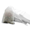 CUGBO ティーバッグ お茶パック お茶だしパック 出汁用パック 調味料用袋 ダシパック フィルター ナット コーヒー 紅茶 無漂白 使い捨て 便利 (200...