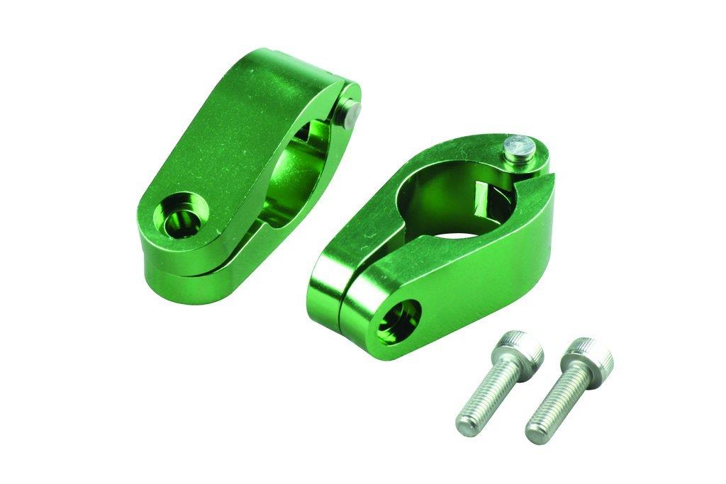 ポッシュ(POSH) バイク用品 バイクハンドルブレース クランプ 22.4mm ライトグリーン 090167-18