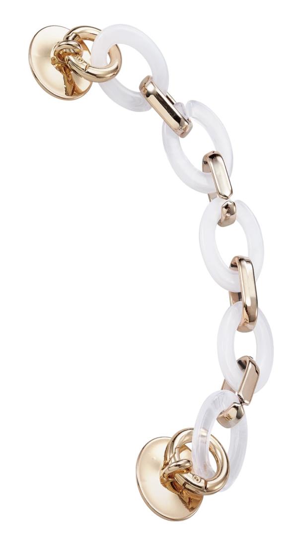 エレコム Me キーリングハンガー スマホストラップ 落下防止 ハンドストラップ ゴールド ＆ クリア P-STKHCHMCR(2)