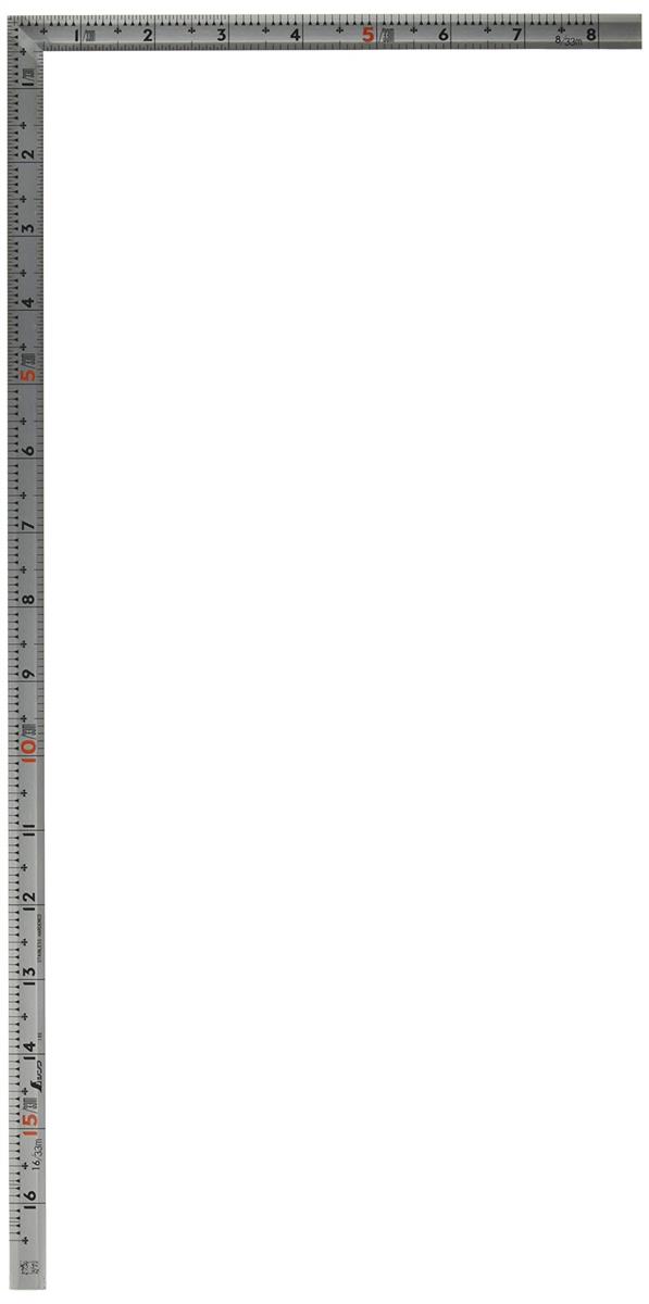 シンワ測定(Shinwa Sokutei) 曲尺 尺6同目名作 シルバー 10646