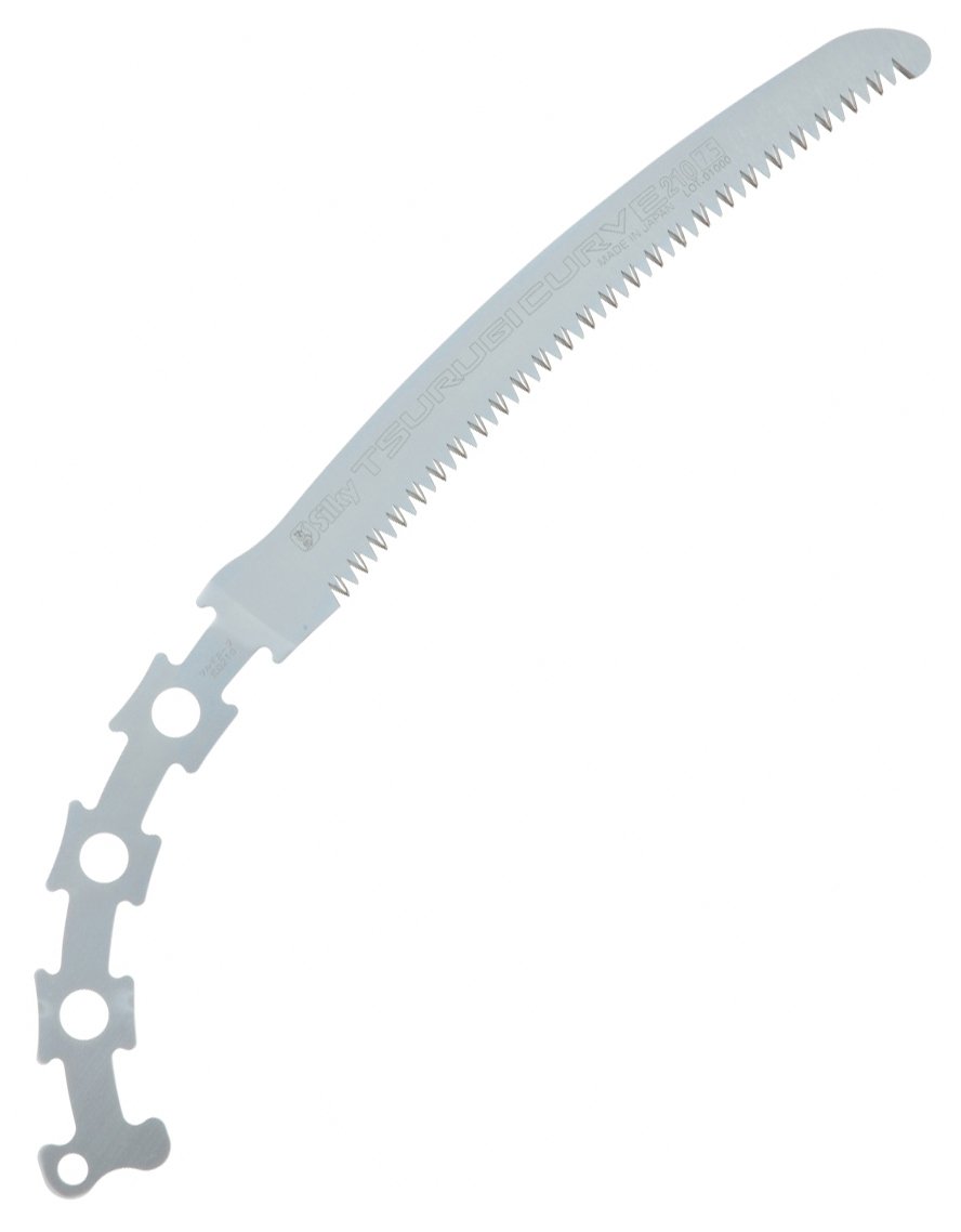 ユーエム工業(Silky) 鞘入鋸ツルギカーブ 210 替刃 468-21 細身で狭所剪定・枝打ちに特化