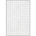トラスコ中山(TRUSCO) 棚用ディスプレイネット 金具付 黒 600×900mm TN6009