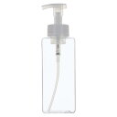 ベストコ(Bestco) シャンプー用ディスペンサー クリア 650ml ネトヨン・レ スクエア 泡 ボトル ND-4343(4)