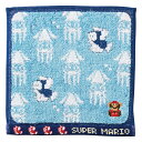 丸眞 ハンドタオル ミニタオル 任天堂 マリオ 水中ステージ 綿 ハンカチ キャラクター 吸水 プレゼント ギフト 誕生日 4485003600