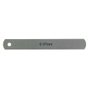 新潟精機 SK 日本製 シクネスゲージ(すきまゲージ) リーフ 100mm×0.07mm S100-007