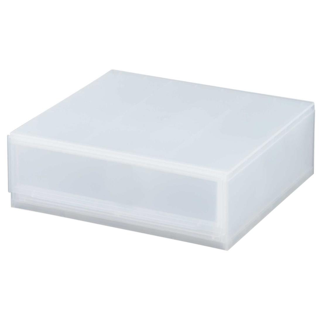 サンカ モジュールケース 組み合わせ自由自在 引き出し収納ケース ワイドS クリア ライフスタイルに合..