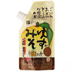 ゆずみそ柚りっ子　国産100％　120g　無添加ゆずみそ　チューブ入り　yuzurikko　徳島　お土産　柚りっ子