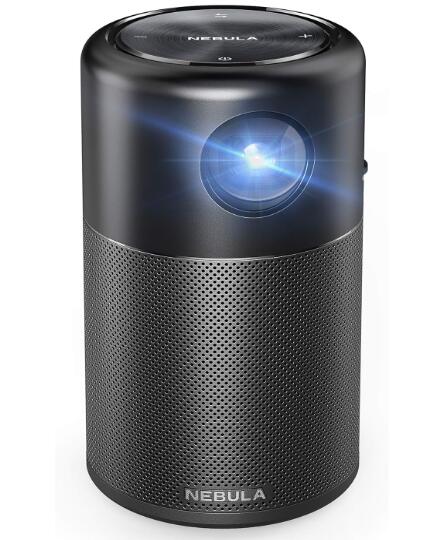 Nebula Capsule pro アンカー anker Android モバイルプロジェクター プロジェクター ネビュラカプセル プロ 360度スピーカー 360° Android搭載 DLP搭載 持ち運び ポケットプロジェクター ホームシアター 長時間再生 互換性 コンパクトサイズ