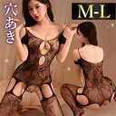 【新規向け10%OFFクーポン有】 ボディストッキング セクシーランジェリー 超過激 穴あき ボディタイツ ドット柄 網タイツ セクシー ストッキング 全身ボディタイツ エロ下着 大人 ミニ丈 穴あき下着 オープンクロッチ セクシ- ランジェリー 全身タイツ シースルー