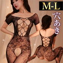 【新規向け10%OFFクーポン有】 ボディストッキング セクシーランジェリー 超過激 穴あき ボディタイツ ドット柄 網タイツ セクシー ストッキング 全身ボディタイツ エロ下着 大人 ミニ丈 穴あき下着 オープンクロッチ セクシ- ランジェリー 全身タイツ シースルー