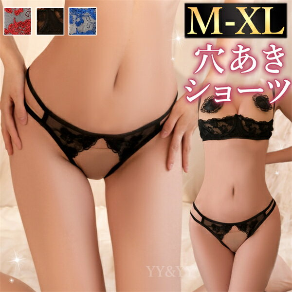 【1300円OFFクーポン有】股割れ ショーツ レディースショーツ セクシーショーツ シースルー 透けるショーツ 穴あき下着 ショーツ エロパン 総レース セクシーランジェリー エロい下着 セクシー ランジェリー エロ下着 エロかわ 大人かわいい スケスケ