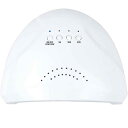 【5/1ワンダフルデー限定価額 P10倍】即日発送、ジェル ネイルライト uvライト led ネイルライト48W LED UVライト【ネイリスト監修】ジェルネイ...