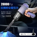 【激安3080円】 ハンディー掃除機 ハンディクリーナー 車載掃除機 車用掃除機 ミニ掃除機 4種類ノズル 超軽量 コードレス 手持ち 強力吸引力【吹き飛ぶ/吸...