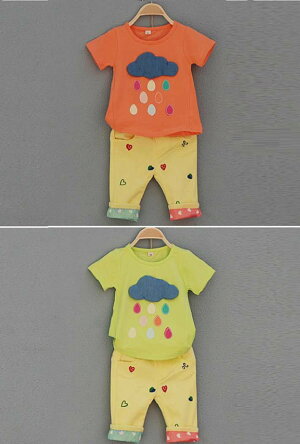 子ども子供服男の子女の子ベビー服キッズ上下セット半袖Tシャツ刺繍パンツトップス半ズボンズボンハーフパンツセットアップパンツ上下セット