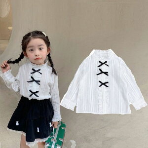 BAOBAO バオバオ Kids shirt★ブラウス 子どもシャツ ガールズブラウス 子供ブラウス 女の子ブラウス ホワイトシャツ 長袖シャツ 半袖　レースシャツ ブラウス 通学 結婚式 キッズシャツ 子供シャツ 子供服 ジュニア フォーマルシャツ 100 110 120 130 140 150