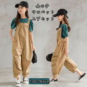 【送料無料】子供服 女の子 tシャツ サロペット 2点セット 夏 キッズ服 ガールズ 可愛い Tシャツ 半袖 サロペットパンツ サスペンドパンツ トップス オシ...