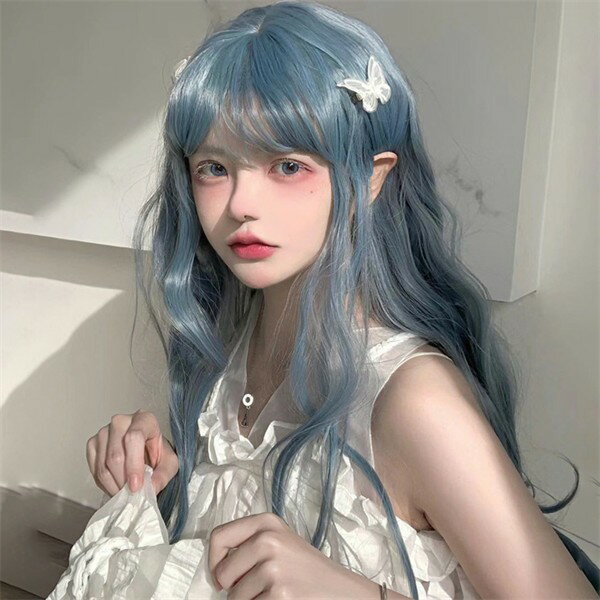【送料無料】ウィッグ レディース フルウィッグ ロング 巻き髪 前髪あり 可愛い かわいい 大人用 コスプレ ロリータ ゴスロリ コスチューム 原宿風 仮装 超自然 かつら