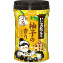 いい湯旅立ち にごり湯柚子の香り ボトル 600g 白元アース