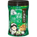いい湯旅立ち にごり湯森の香り ボトル 600g 白元アース