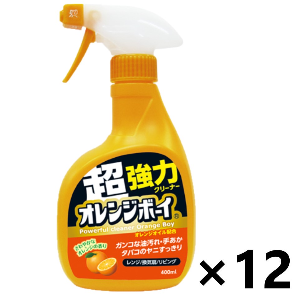 【送料無料】オレンジボーイ強力クリーナー 本体 400mlx12本 第一石鹸