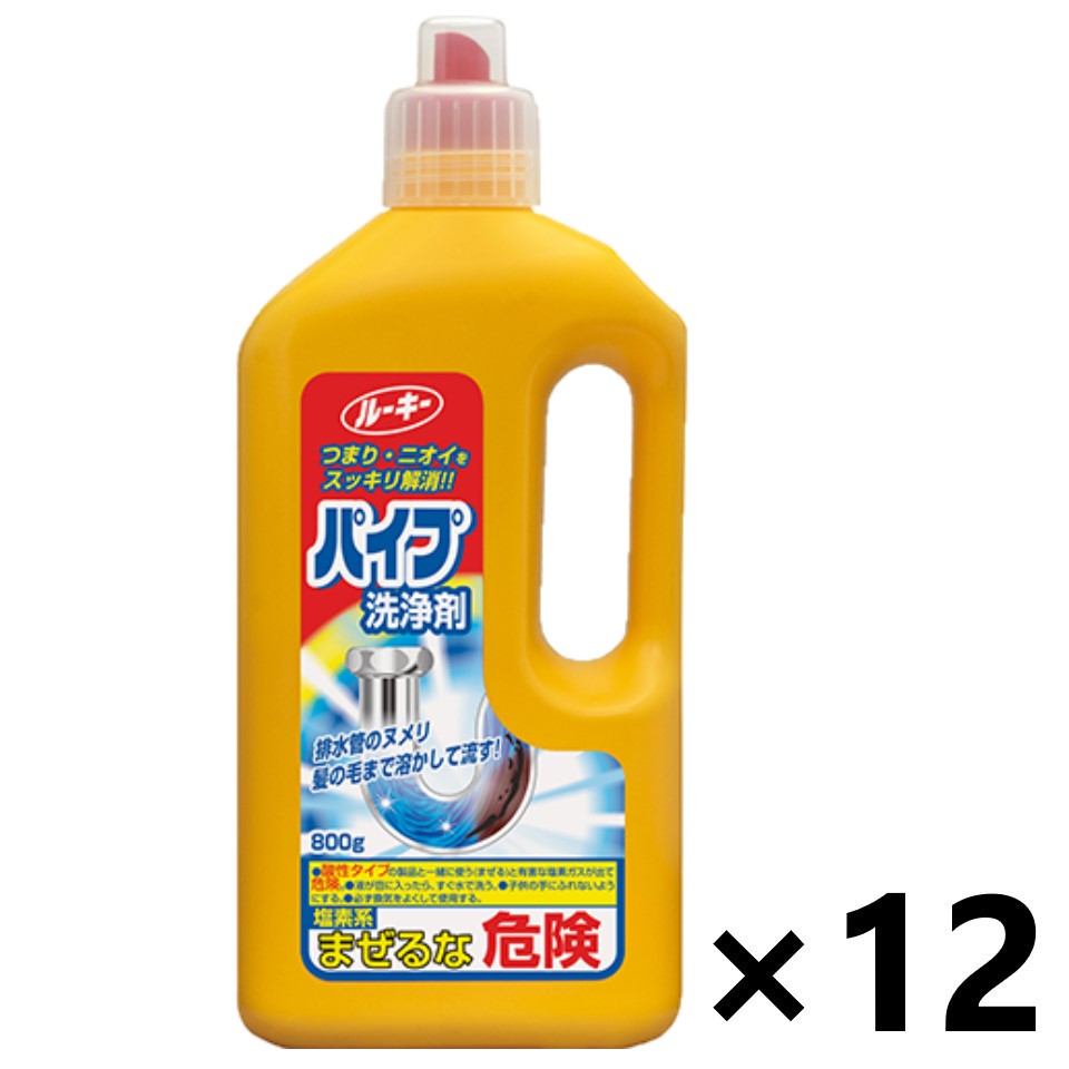【送料無料(※一部地域を除く)】ルーキーパイプ洗浄剤800gx12本 第一石鹸