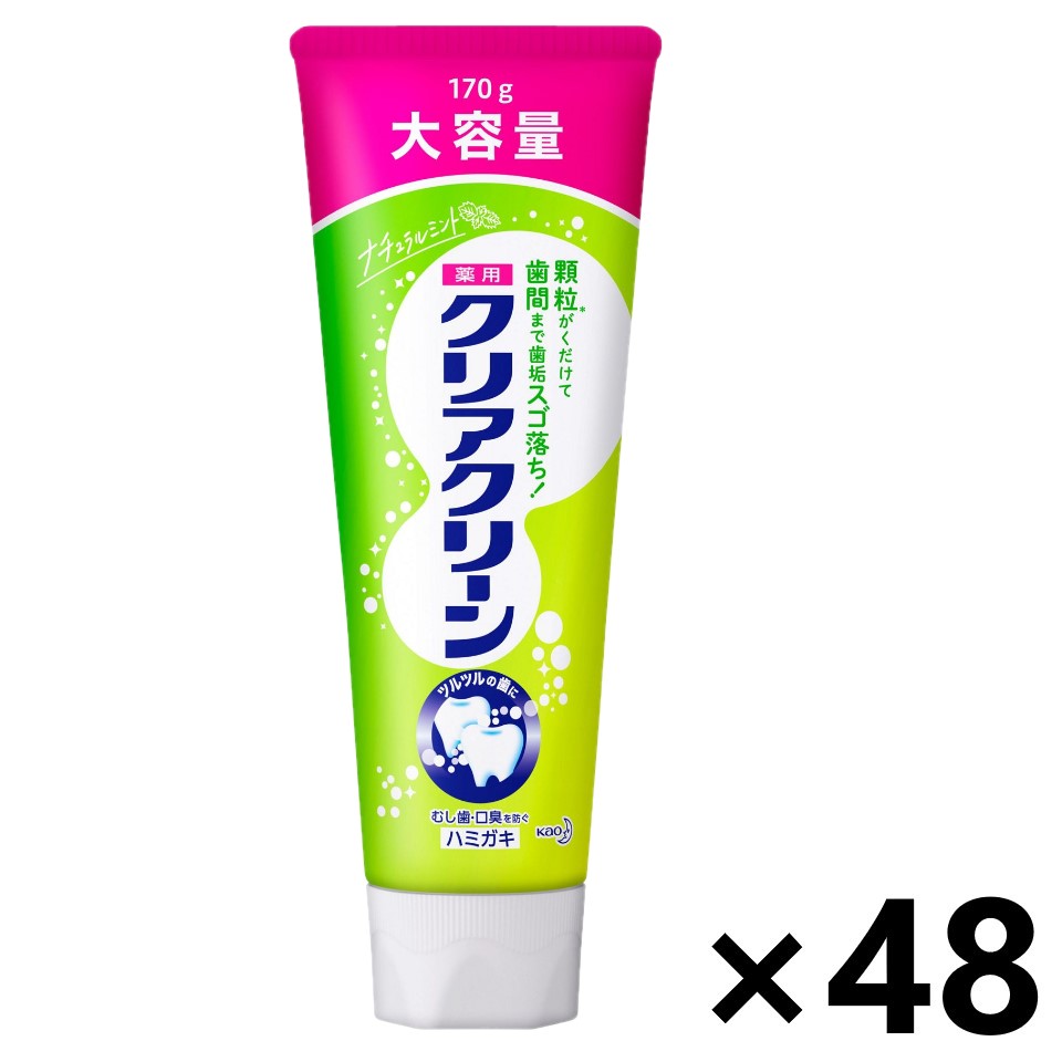 【送料無料】クリアクリーン ナチュラルミント BIGサイズ 170gx48本 花王