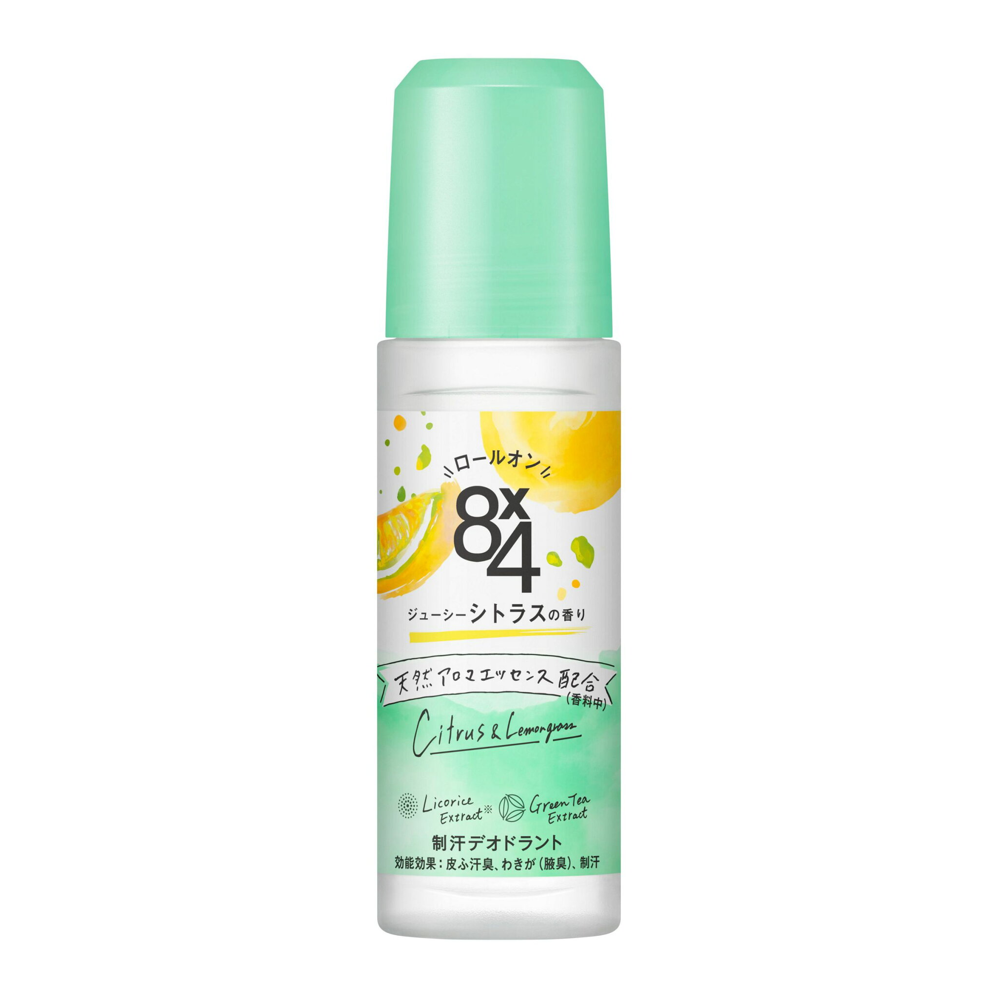 8x4(エイトフォー) ロールオン ジューシーシトラスの香り 45ml 花王