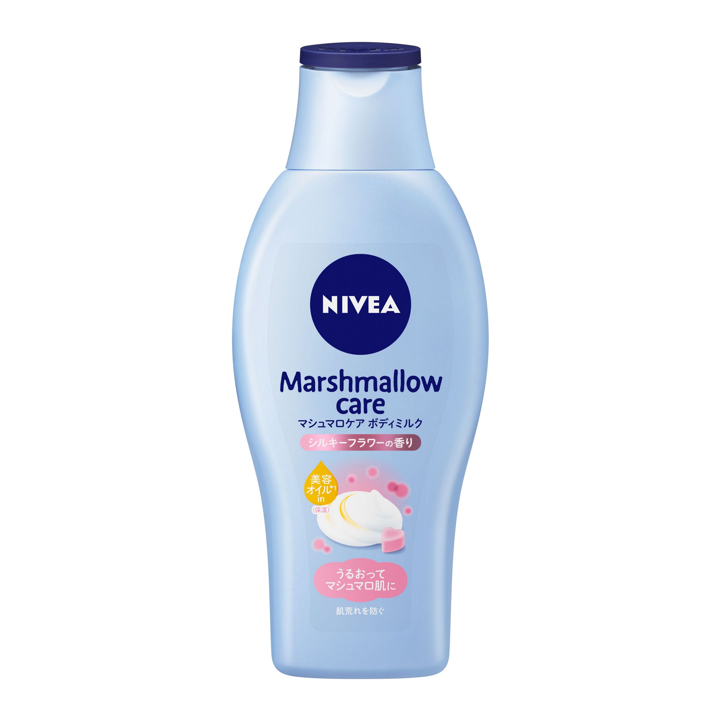 ニベア マシュマロケアボディミルク シルキーフラワーの香り 200ml 花王