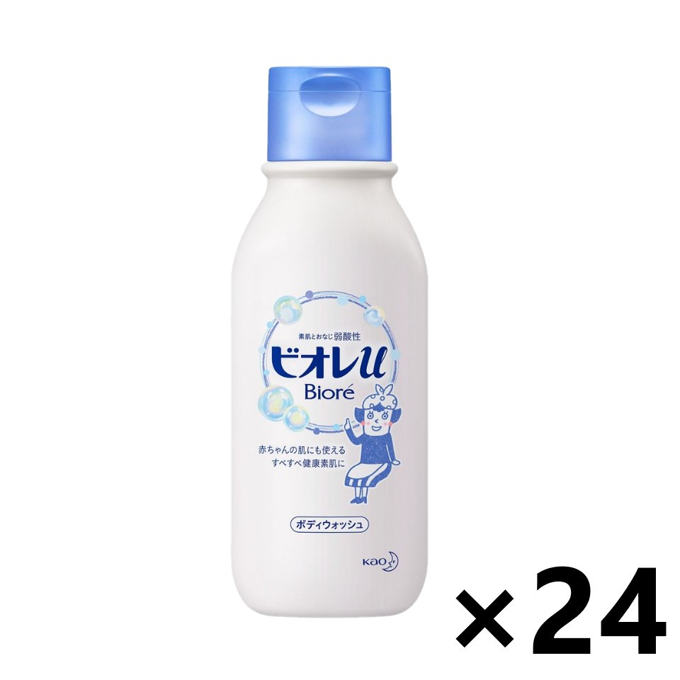 【送料無料(※一部地域を除く)】ビオレu レギュラー 200mlx24本 ボディソープ 花王