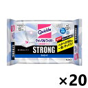 【送料無料】クイックルワイパー 立体吸着ウエットシート ストロング 12枚入x20個 住居用ワイパー 花王