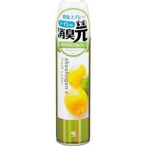 トイレの消臭元スプレー 爽やかはじけるレモン 280ml 消臭・芳香剤 小林製薬