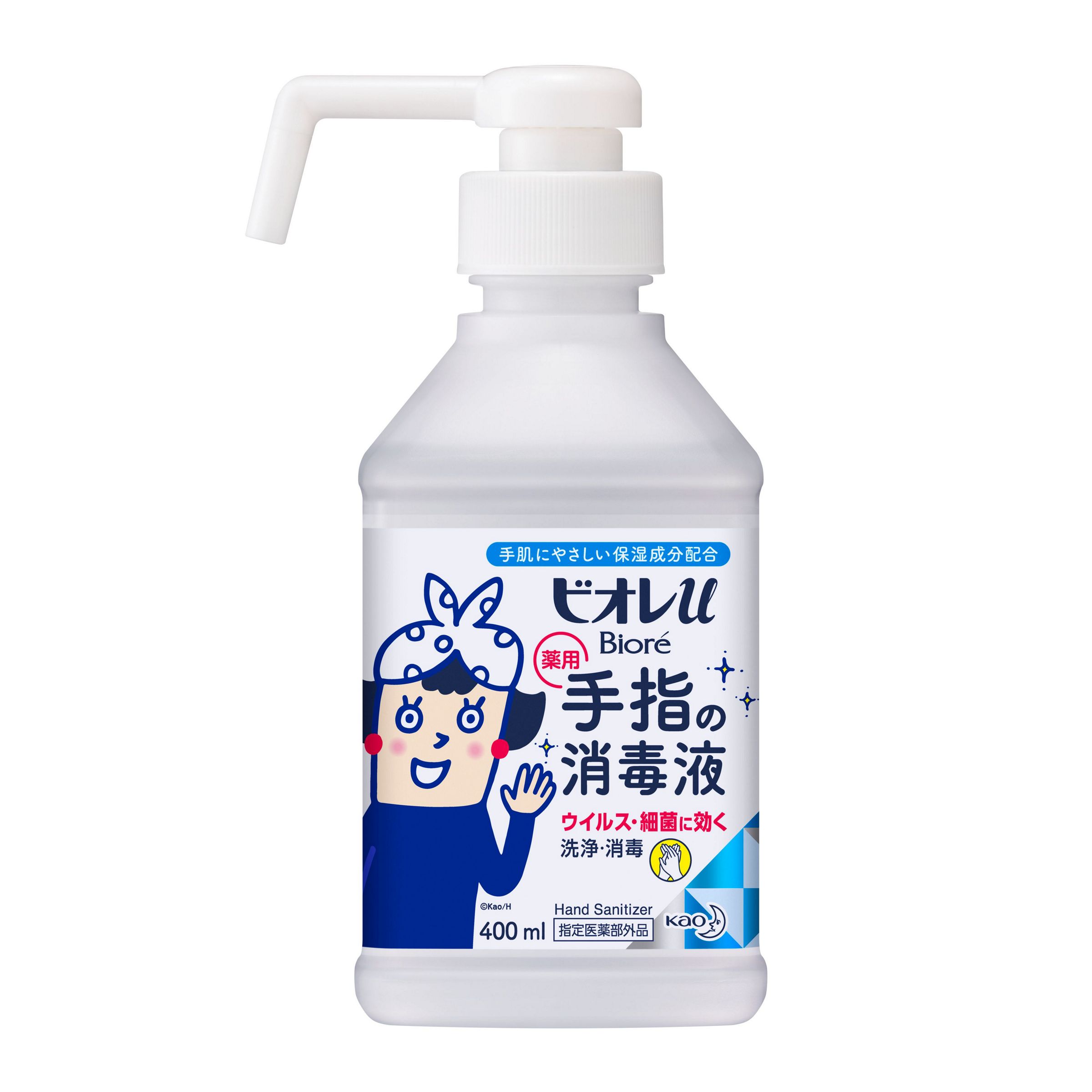 ビオレu 手指の消毒液 置き型本体 400ml (指定医薬部