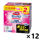 【送料無料】トイレマジックリン 流すだけで勝手にキレイ エレガントローズの香り つけかえ用 (80gx2個パック)x12個 花王(3)