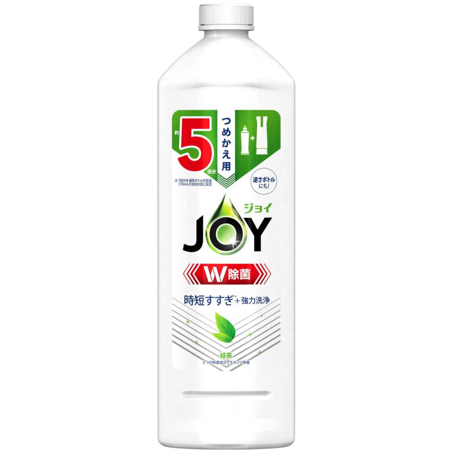 JOY(ジョイ) 除菌ジョイコンパクト 緑茶の香り つめかえ用 670ml 食器用洗剤 P&G 1