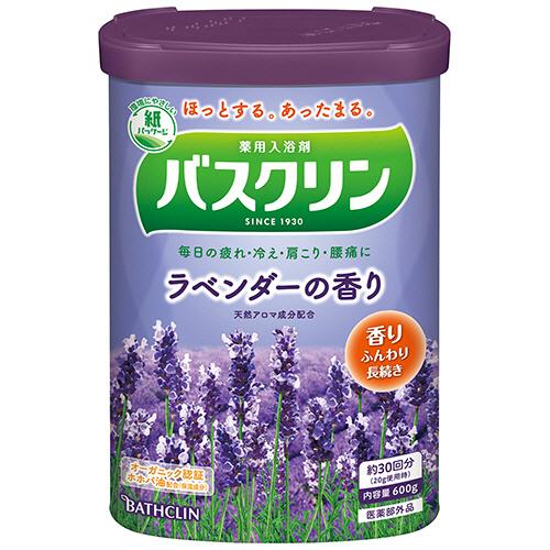 バスクリン ラベンダーの香り / 本体 / 600g / ラベンダーの香り