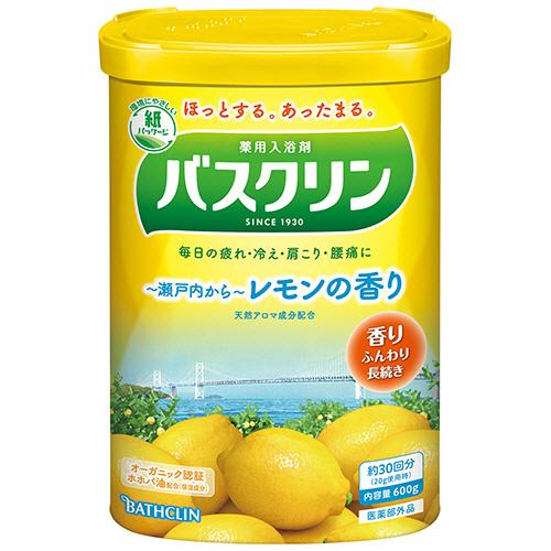 バスクリン レモンの香り 600g 株式会社バスクリン