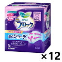 【送料無料】ロリエ 朝までブロック 安心ショーツ MーLサイズ 5個入x12個 生理用ナプキン 花王