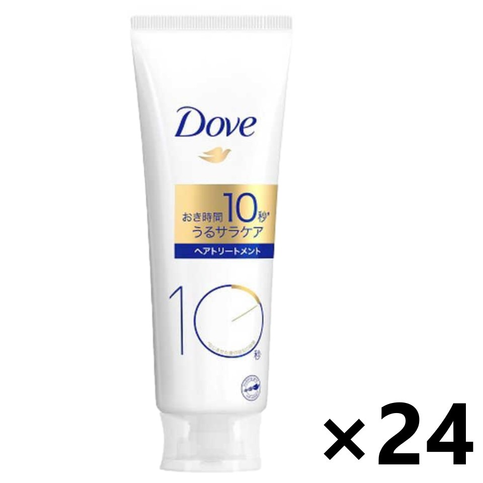 【送料無料】Dove(ダブ) 濃密ミルク 10秒 トリートメント 洗い流すトリートメント 180gx24本 ユニリーバ・ジャパン