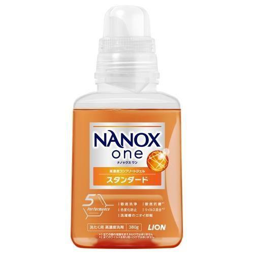 ナノックスワン(NANOX one) スタンダード 本体 380g 洗濯用液体洗剤 ライオン