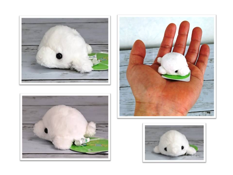 ムニュマム(お手玉) 白イルカ