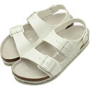 ビルケンシュトック BIRKENSTOCKサンダルMILANO HEX/WHITE/WHITEGC1008074