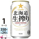 サッポロ 北海道生搾り 350ml 24本 1ケース 【送料無料※一部地域除く】