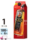 【送料無料※一部地域除く】 ニッカウイスキー ブラックニッカ クリア 37度 紙パック 1800ml 6本 1ケース