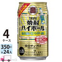 【送料無料※一部地域除く】 宝 タカラ 焼酎ハイボール 強烈塩レモンサイダー割り 350ml 96本 4ケース