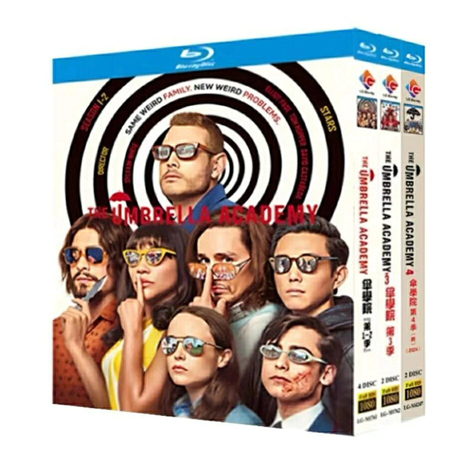 出演 エリオット・ペイジ, トム・ホッパー, デヴィッド・カスタニェーダ, 他 収録内容 The Umbrella Academy / アンブレラ・アカデミー シーズン1+2+3+4 完全版 Blu-ray BOX 日本語吹き替え版 日本語字幕 全36話を収録。完全豪華版。 言語・字幕 英語音声・フランス語音声・タイ語音声・【日本語音声・日本語字幕】・英語字幕・韓国語字幕・タイ語字幕・フランス語字幕 商品保障について ※注文後のキャンセル対応はいたしかねます。 ※ケース/箱破損は保障対象外です。 ※再生不良の場合はメールまたはお問い合わせフォームにてご連絡ください。