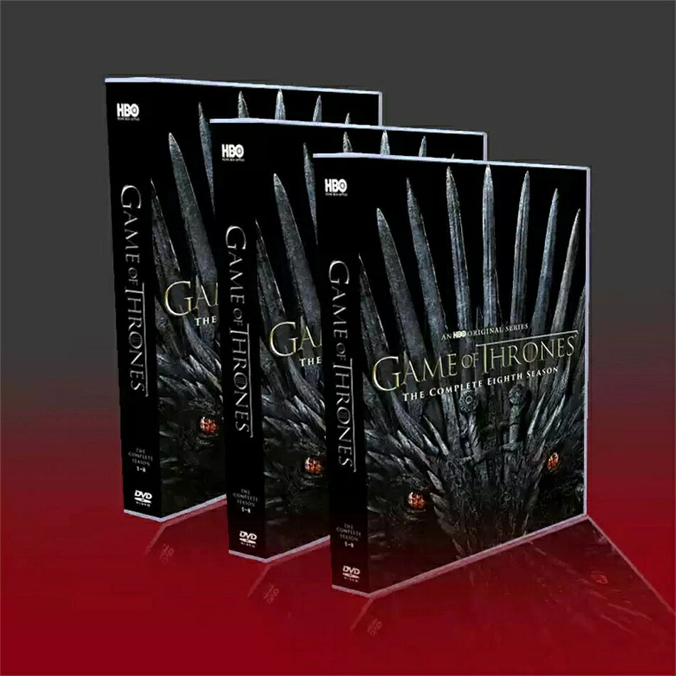 【商品詳細】 実物写真の商品で、カラーディスク・専用ケース入りです。パソコン、DVDプレーヤー両方で再生可能です。 作品名：氷と火の歌 ゲーム・オブ・スローンズ ジャンル：ファンタジー・冒険ドラマ 製作地域：アメリカ・イギリス 音声：英語音声、シーズン1～6は日本語吹き替え切り替え可能 字幕：日本語、英語、中国語簡体字・繁体字、シーズン7～8は韓国語・タイ語にも対応（表示のオンオフ切り替え可） 初回放送期間：2011年4月17日～2017年7月24日 全シーズン：1～8シーズン 全74話 1話の長さ：約60分 監督：デヴィッド・ベニオフほか 原作：ジョージ・R・R・マーティン 出演：イザック・ヘンプステッド＝ライト、ブライアン・コック、ダニエル・ミナハンほか 収録内容：全話本編＋特典映像 DVD40枚組BOX 【あらすじ】 ジョージ・マーティンの人気ファンタジー小説『氷と火の歌』を原作とした米国ドラマです。 架空の二つの大陸を舞台に、王座をめぐる貴族たちの権力闘争が描かれます。平和に見える王国の裏には陰謀が渦巻いており、さらに北の国境からは人類を脅かす異変が迫っています。魔法使い、巨人、巨人、ドラゴンなど様々な存在が登場し、壮大な戦いが展開される名作シリーズです。 商品保障について ※ご注文後のキャンセルはお受けできません。 ※ケースの傷や破損は保証対象外となります。 ※再生不具合があった場合、メールまたはお問い合わせフォームよりご連絡をお願いいたします。