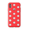 y݌ɏzAND MESH iPhone XS/X Layer Case Bright Red AMLYX000-BRDyz4571384958738