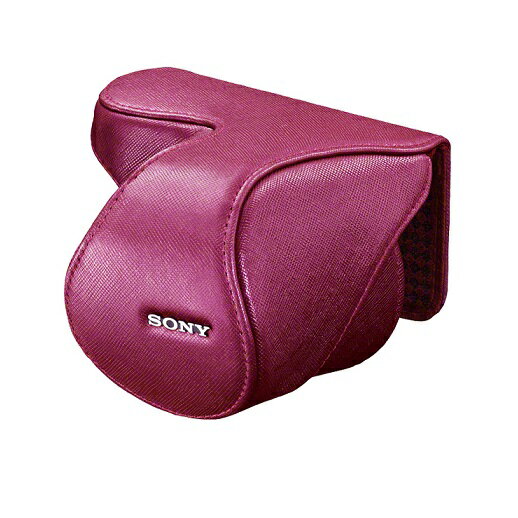 SONY レンズジャケット LCS-EML2A(PI) ベリーピンク